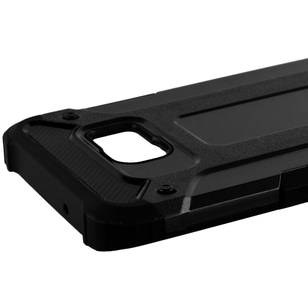 Maska za Samsung Galaxy S7 edge G935, Techsuit, Hybrid Armor, Crna