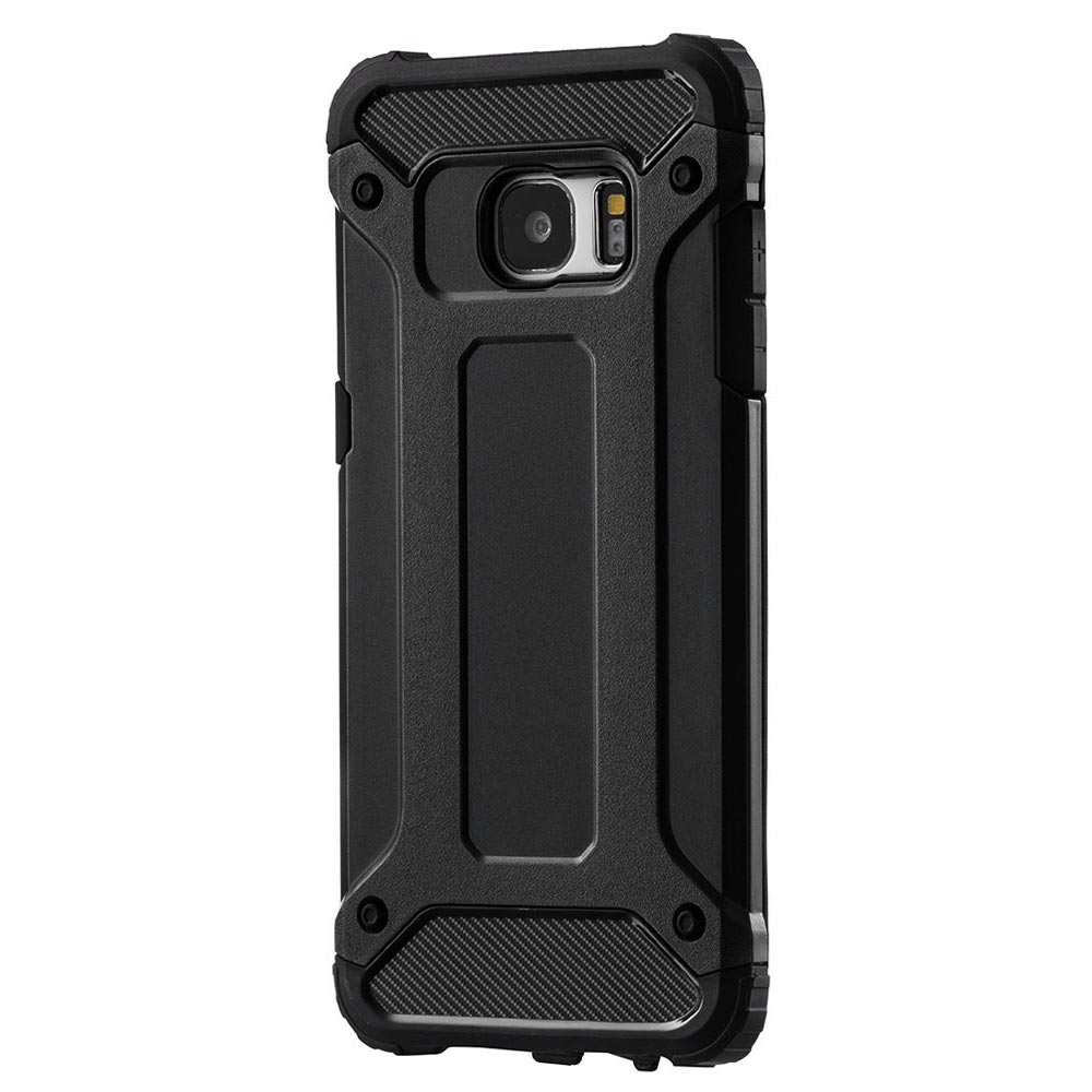 Maska za Samsung Galaxy S7 G930, Techsuit, Hybrid Armor, Crna