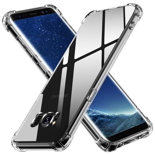 Maska za Samsung Galaxy S8+ G955, Techsuit, Shockproof Clear, Prozirna