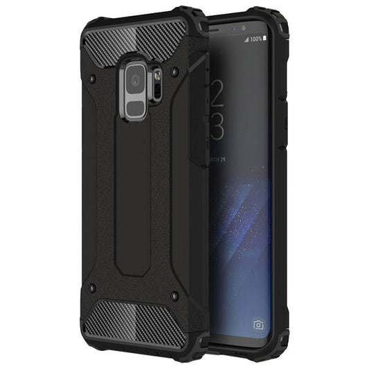 Maska za Samsung Galaxy S9 G960, Techsuit, Hybrid Armor, Crna