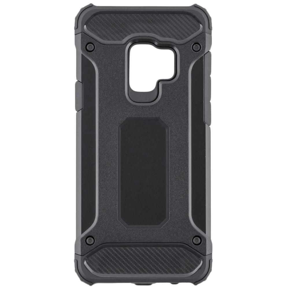 Maska za Samsung Galaxy S9 G960, Techsuit, Hybrid Armor, Crna