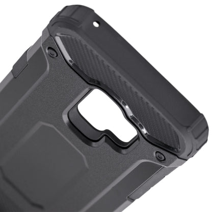 Maska za Samsung Galaxy S9 G960, Techsuit, Hybrid Armor, Crna