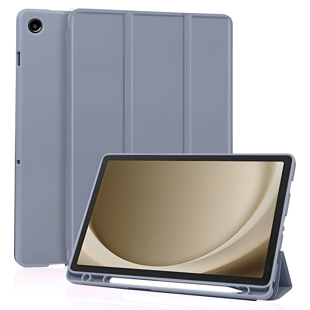 Futrola za Samsung Galaxy Tab A11+ / Tab A9+, Techsuit, Flex Trifold, Ljubičasta