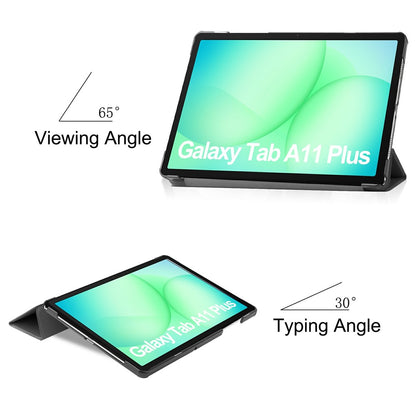 Futrola za Samsung Galaxy Tab A11+ / Tab A9+, Techsuit, FoldPro, Crna