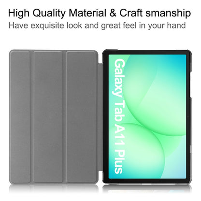 Futrola za Samsung Galaxy Tab A11+ / Tab A9+, Techsuit, FoldPro, Crna