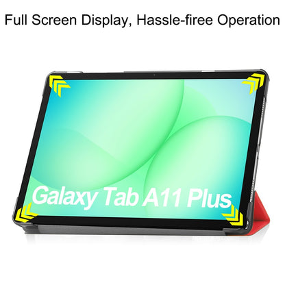 Futrola za Samsung Galaxy Tab A11+ / Tab A9+, Techsuit, FoldPro, Crvena