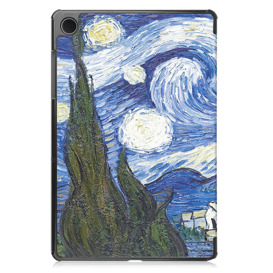 Futrola za Samsung Galaxy Tab A11+ / Tab A9+, Techsuit, FoldPro Starry Night, Višebojna