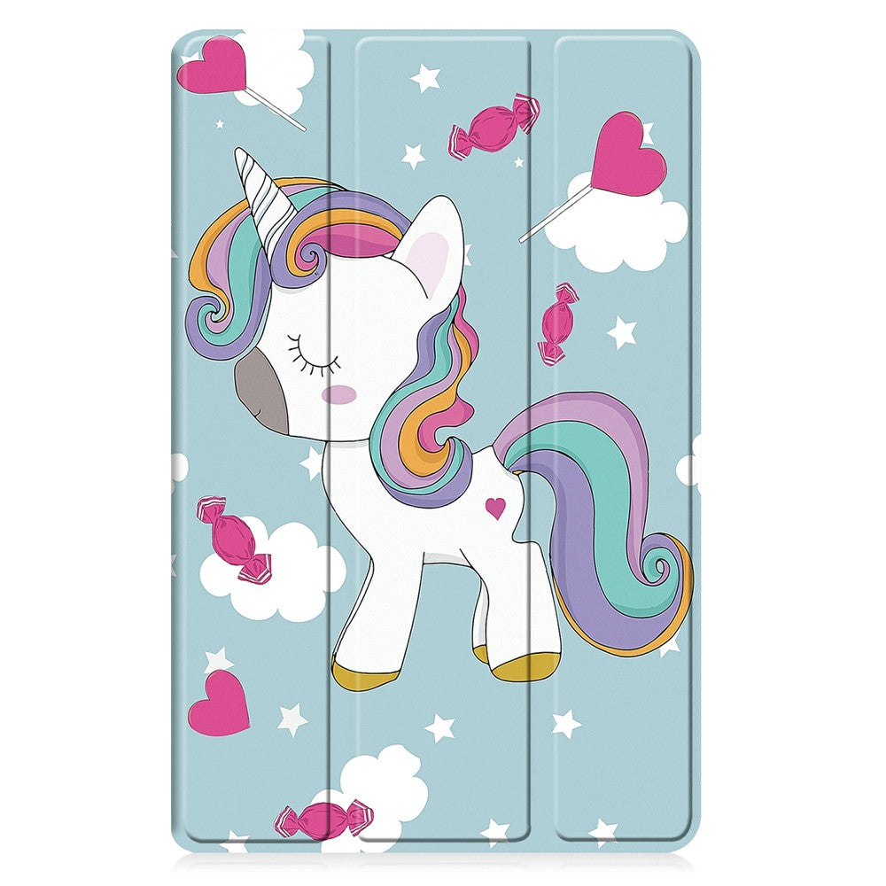 Futrola za Samsung Galaxy Tab A11+ / Tab A9+, Techsuit, FoldPro Unicorn, Višebojna