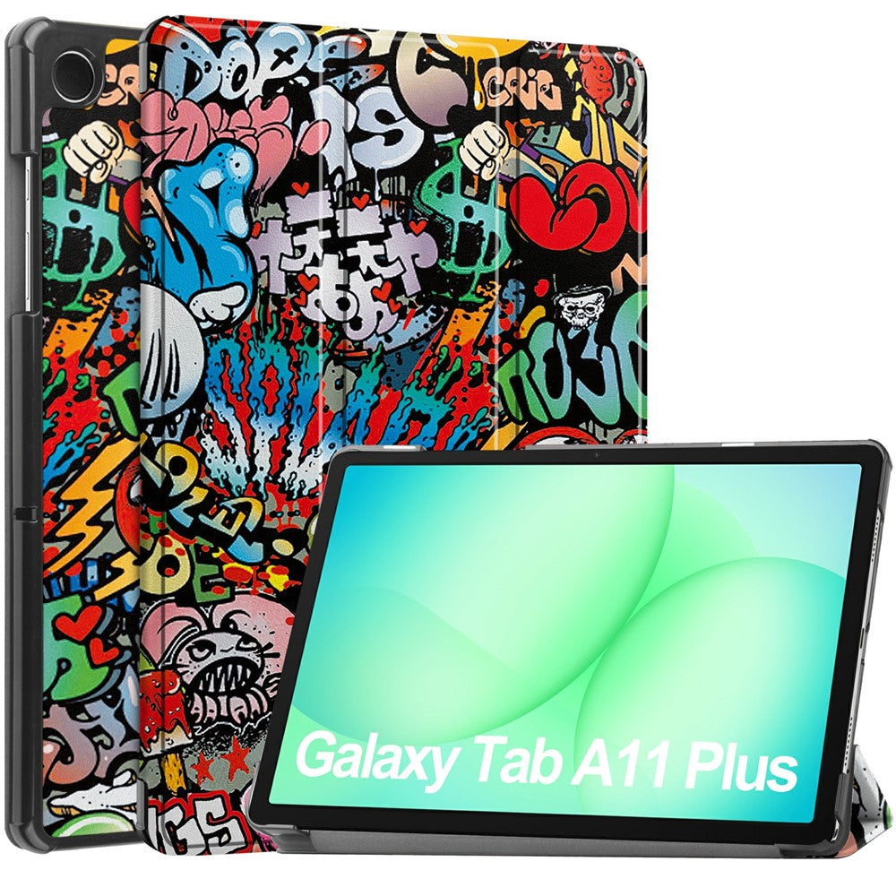 Futrola za Samsung Galaxy Tab A11+ / Tab A9+, Techsuit, FoldPro Urban Vibe, Višebojna