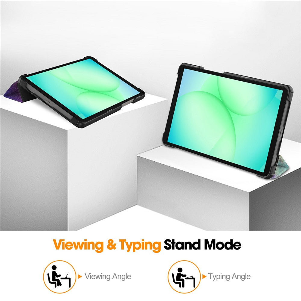 Futrola za Samsung Galaxy Tab A11 / Tab A9, Techsuit, FoldPro Galaxy New Model, Višebojna
