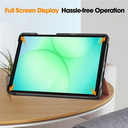 Futrola za Samsung Galaxy Tab A11 / Tab A9, Techsuit, FoldPro Novi Model, Crvena