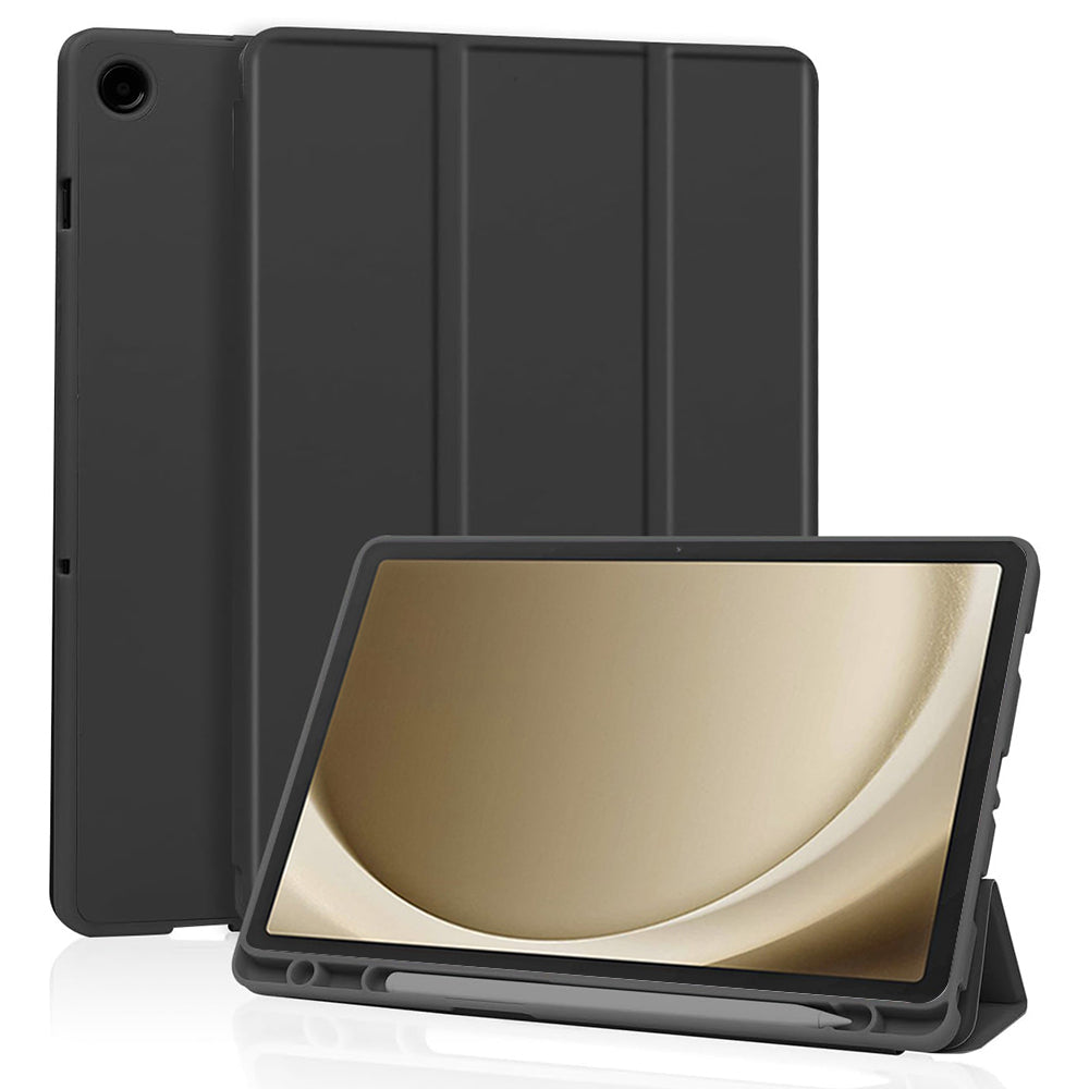 Futrola za Samsung Galaxy Tab A9+, Techsuit, Flex Trifold, Crna