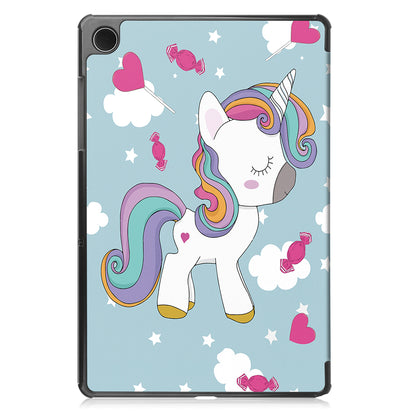 Futrola za Samsung Galaxy Tab A9+, Techsuit, FoldPro Unicorn, Višebojna