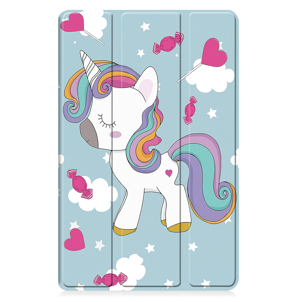Futrola za Samsung Galaxy Tab A9+, Techsuit, FoldPro Unicorn, Višebojna