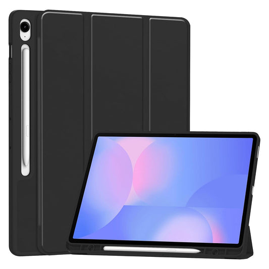 Futrola za Samsung Galaxy Tab S10 FE+, Techsuit, Flex Trifold, Crna