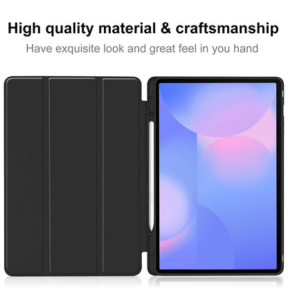 Futrola za Samsung Galaxy Tab S10 FE+, Techsuit, Flex Trifold, Crna