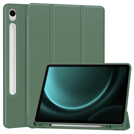 Futrola za Samsung Galaxy Tab S10 FE / Tab S9 FE, Techsuit, Flex Trifold, Zelena