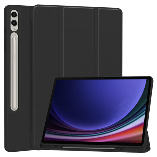 Maska za Samsung Galaxy Tab S10+ / Tab S9 FE+ / Tab S9+, Techsuit, Flex Trifold, Crna