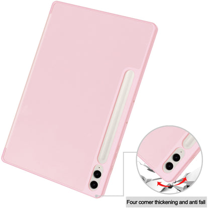 Futrola za Samsung Galaxy Tab S10+ / Tab S9 FE+ / Tab S9+, Techsuit, Flex Trifold, Roza