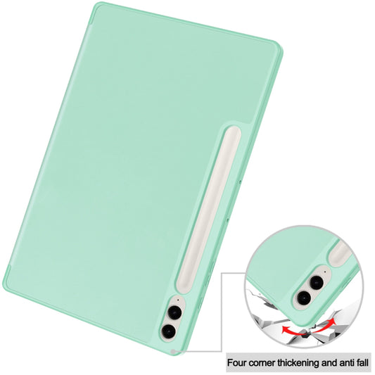 Futrola za Samsung Galaxy Tab S10 Ultra / Tab S9 Ultra, Techsuit, Flex Trifold, Siva