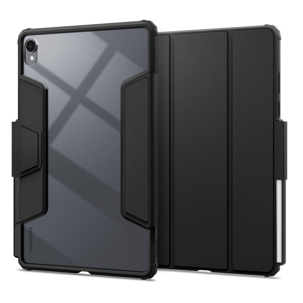 Futrola za Samsung Galaxy Tab S11, Spigen, Air Skin Pro, Crna ACS10216