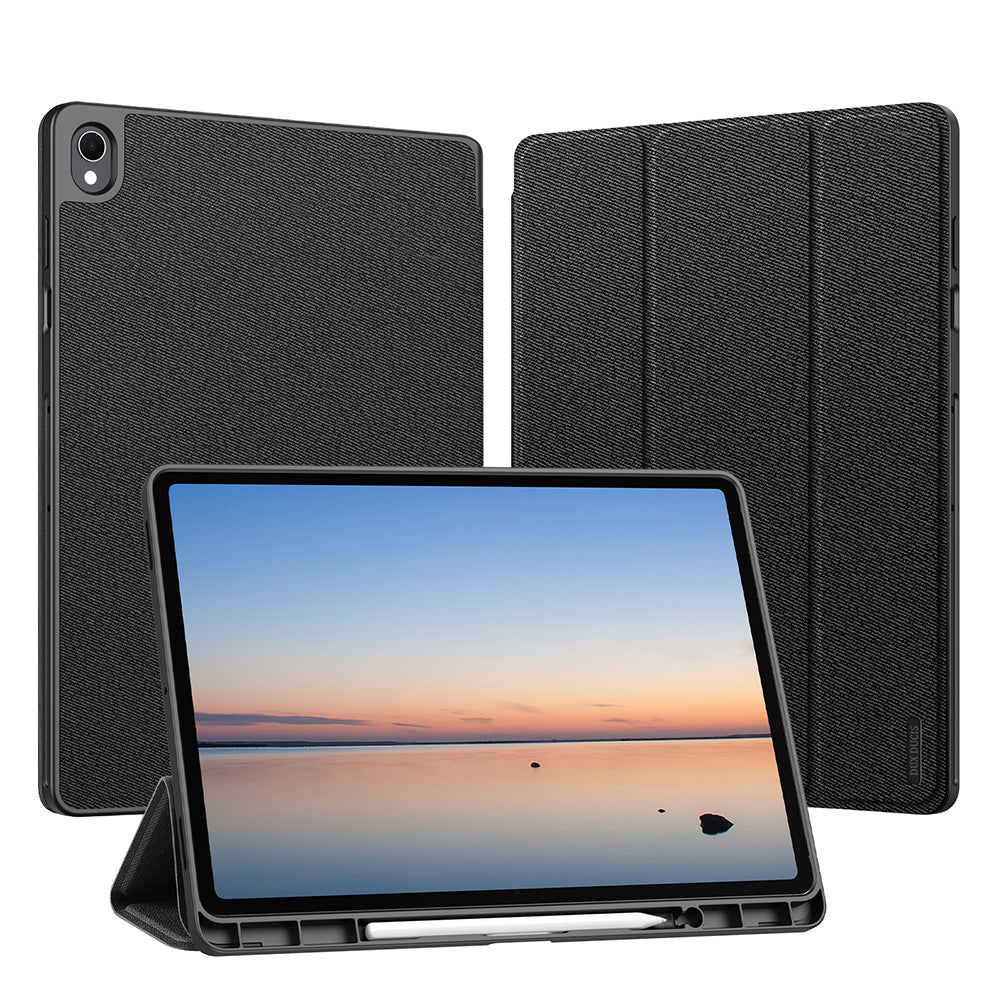 Futrola za Samsung Galaxy Tab S12 Plus, DUX DUCIS, Domo s držačem za olovku, crna