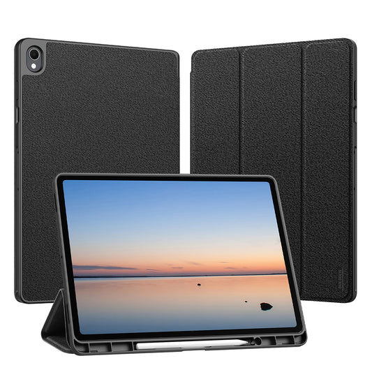 Futrola za Samsung Galaxy Tab S12 Plus, DUX DUCIS, Domo s držačem za olovku, crna