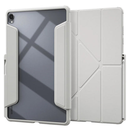 Maska za Samsung Galaxy Tab S12 Plus, Spigen, Air Skin Pro, siva ACS11824