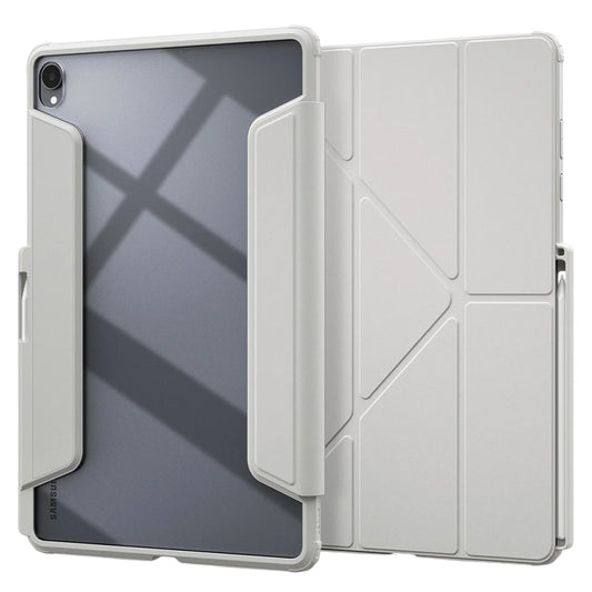 Maska za Samsung Galaxy Tab S12 Plus, Spigen, Air Skin Pro, siva ACS11824