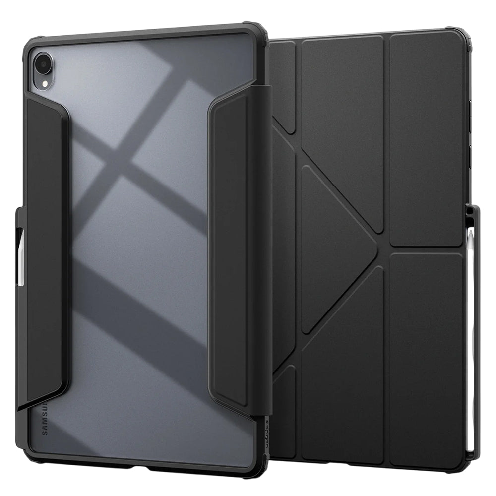 Maska za Samsung Galaxy Tab S12 Plus, Spigen, Air Skin Pro, crna ACS11823
