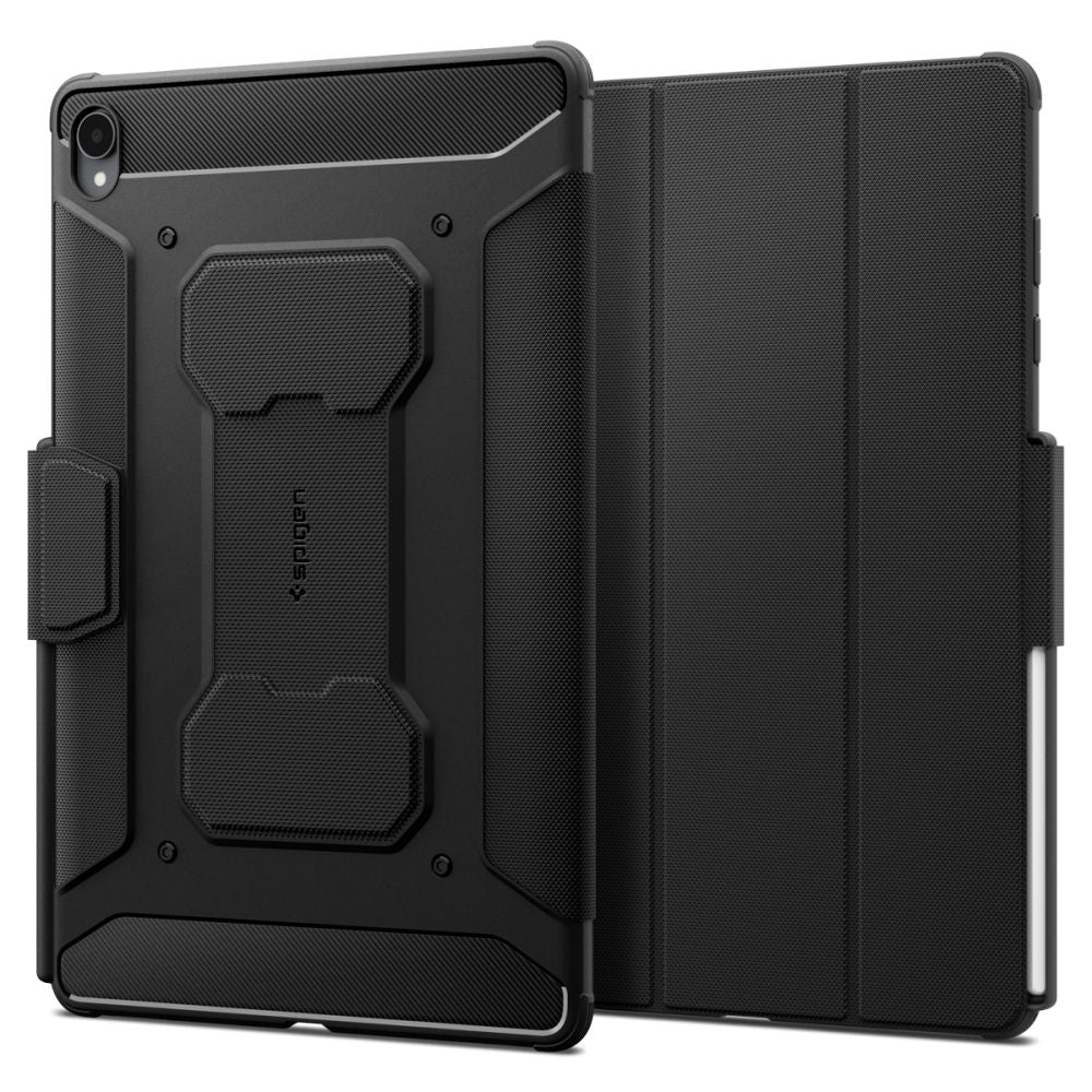 Maska za Samsung Galaxy Tab S12 Plus, Spigen, Rugged Armor Pro, crna ACS11822