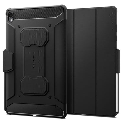 Maska za Samsung Galaxy Tab S12 Plus, Spigen, Rugged Armor Pro, crna ACS11822
