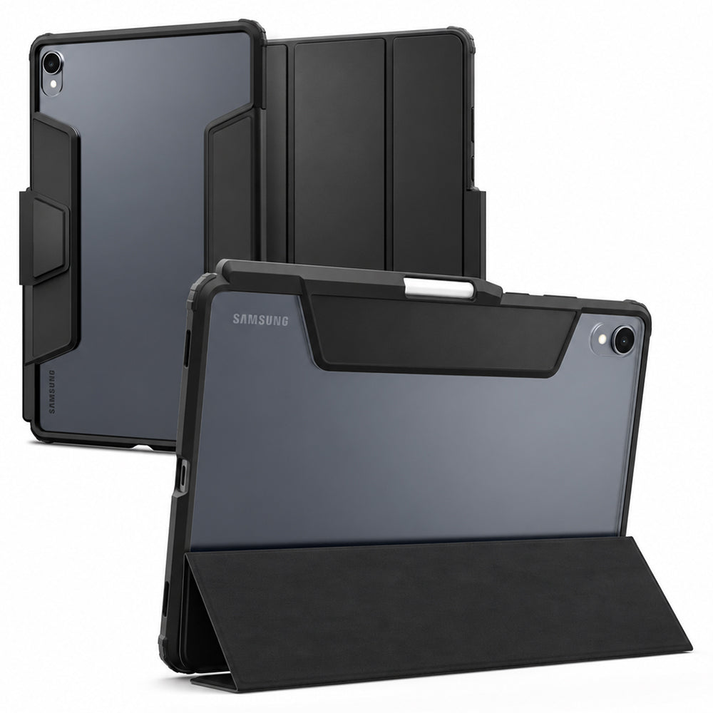 Maska za Samsung Galaxy Tab S12 Plus, Spigen, Ultra Hybrid Pro, crna ACS11825