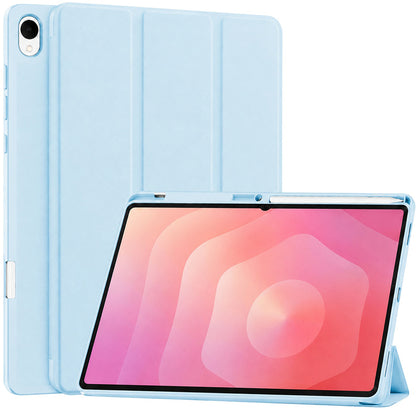 Futrola za Samsung Galaxy Tab S12 Plus, Techsuit, Flex Trifold, Plava
