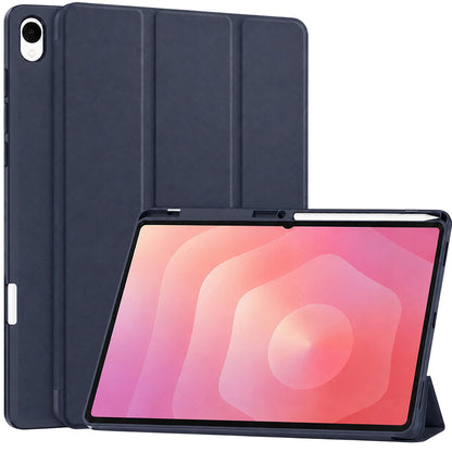 Futrola za Samsung Galaxy Tab S12 Plus, Techsuit, Flex Trifold, Tamno Plava