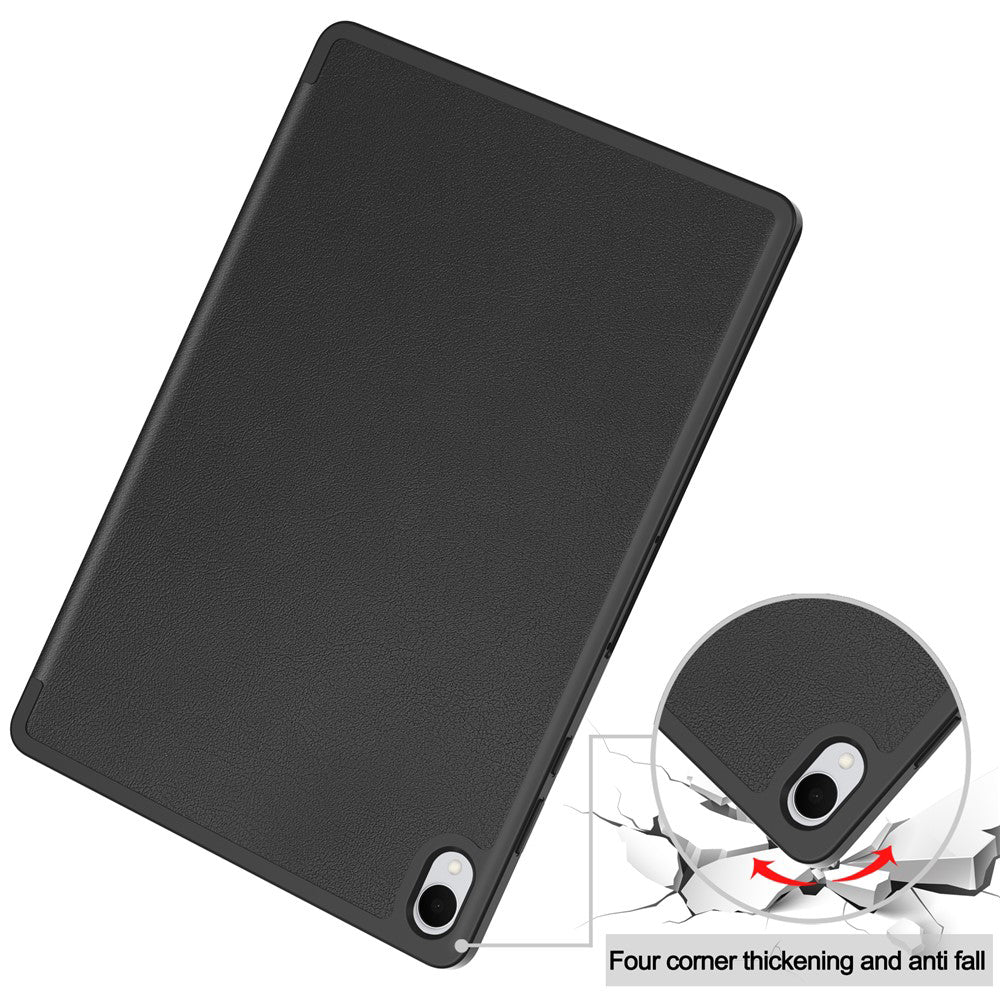 Futrola za Samsung Galaxy Tab S12 Plus, Techsuit, Flex Trifold, Crna
