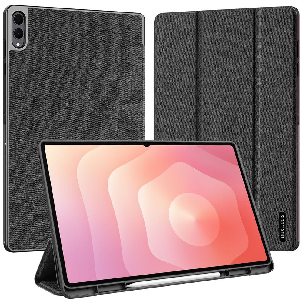 Futrola za Samsung Galaxy Tab S12 Ultra / Tab S11 Ultra, DUX DUCIS, Domo s držačem za olovku, crna