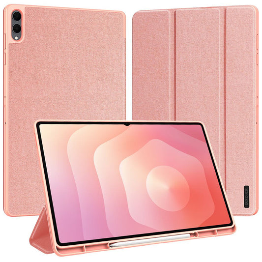 Futrola za Samsung Galaxy Tab S12 Ultra / Tab S11 Ultra, DUX DUCIS, Domo s držačem za olovku, ružičasta