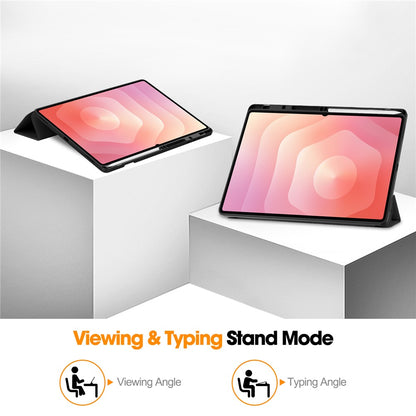 Futrola za Samsung Galaxy Tab S12 Ultra / Tab S11 Ultra, Techsuit, Flex Trifold, Zelena