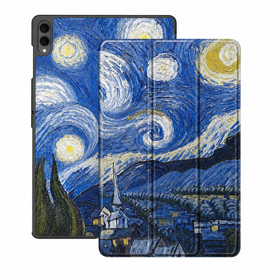 Futrola za Samsung Galaxy Tab S12 Ultra / Tab S11 Ultra, Techsuit, FoldPro Starry Night, Višebojna
