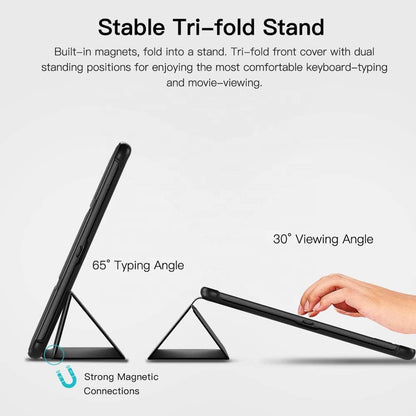 Futrola za Samsung Galaxy Tab S5e, Techsuit, FoldPro, Crna