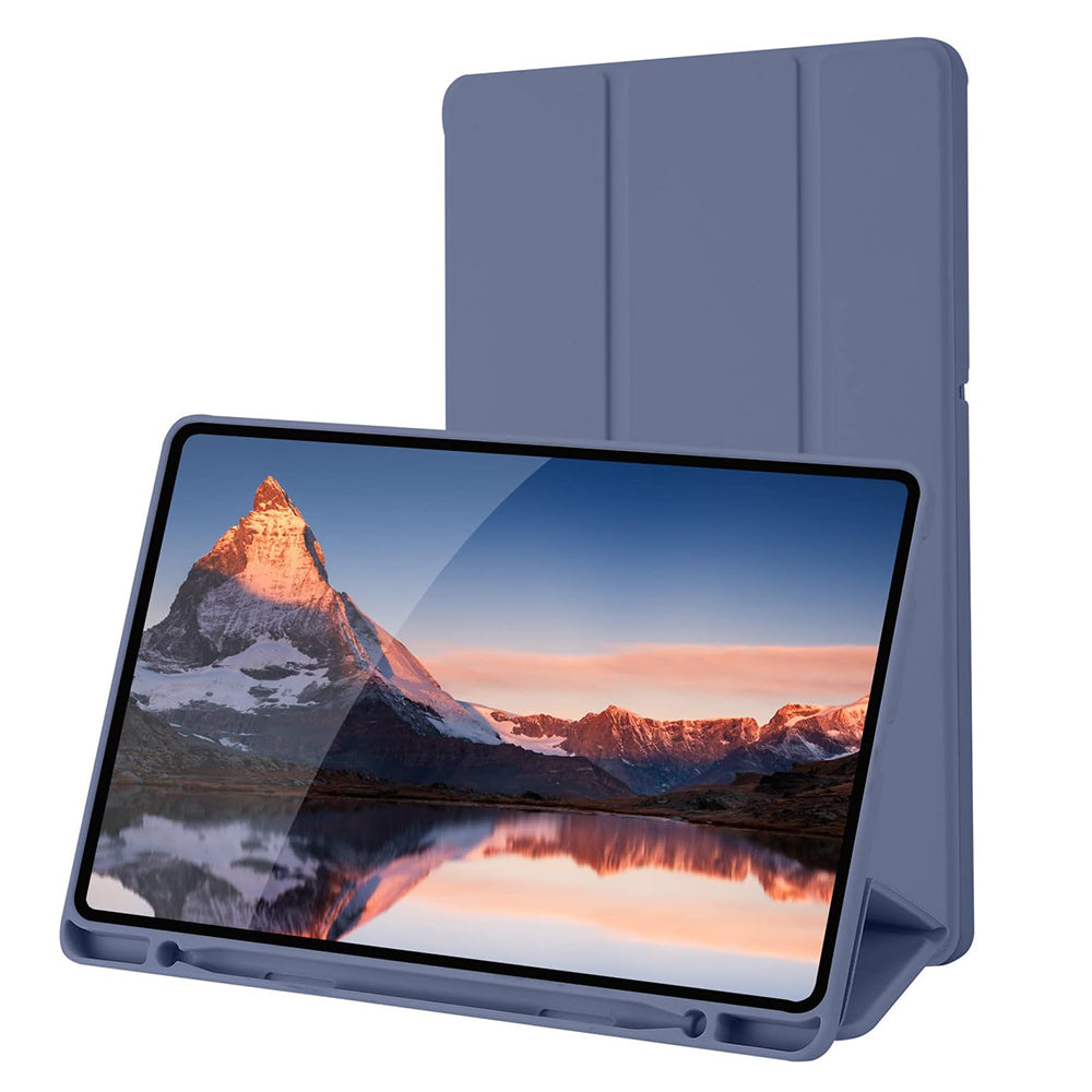 Futrola za Samsung Galaxy Tab S6 Lite (2024) / Tab S6 Lite (2022) / Tab S6 Lite (2020), Techsuit, Flex Trifold, Ljubičasta