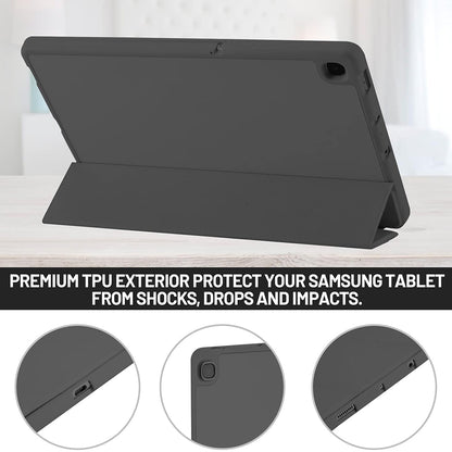 Futrola za Samsung Galaxy Tab S6 Lite (2024) / Tab S6 Lite (2022) / Tab S6 Lite (2020), Techsuit, Flex Trifold, Crna
