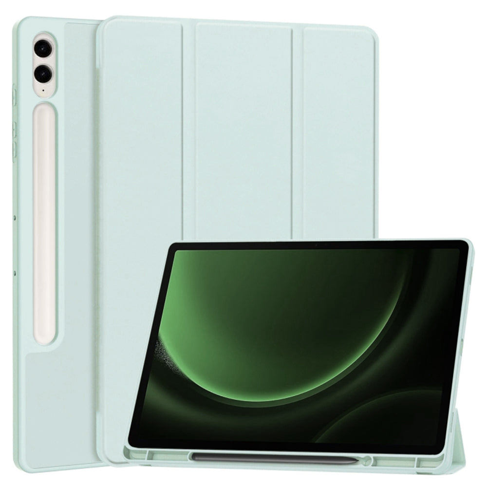 Futrola za Samsung Galaxy Tab S9 FE+, Techsuit, Flex Trifold, Plava