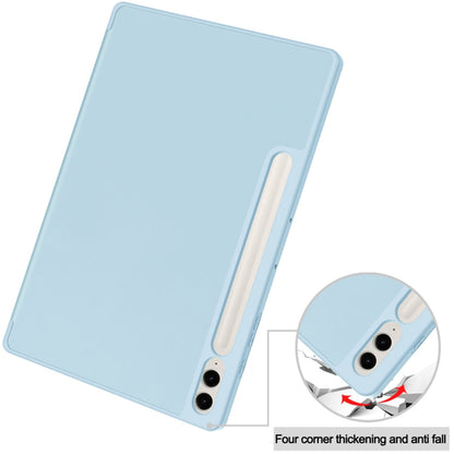 Futrola za Samsung Galaxy Tab S9 FE+, Techsuit, Flex Trifold, Plava