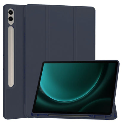 Futrola za Samsung Galaxy Tab S9 FE+, Techsuit, Flex Trifold, Tamnoplava