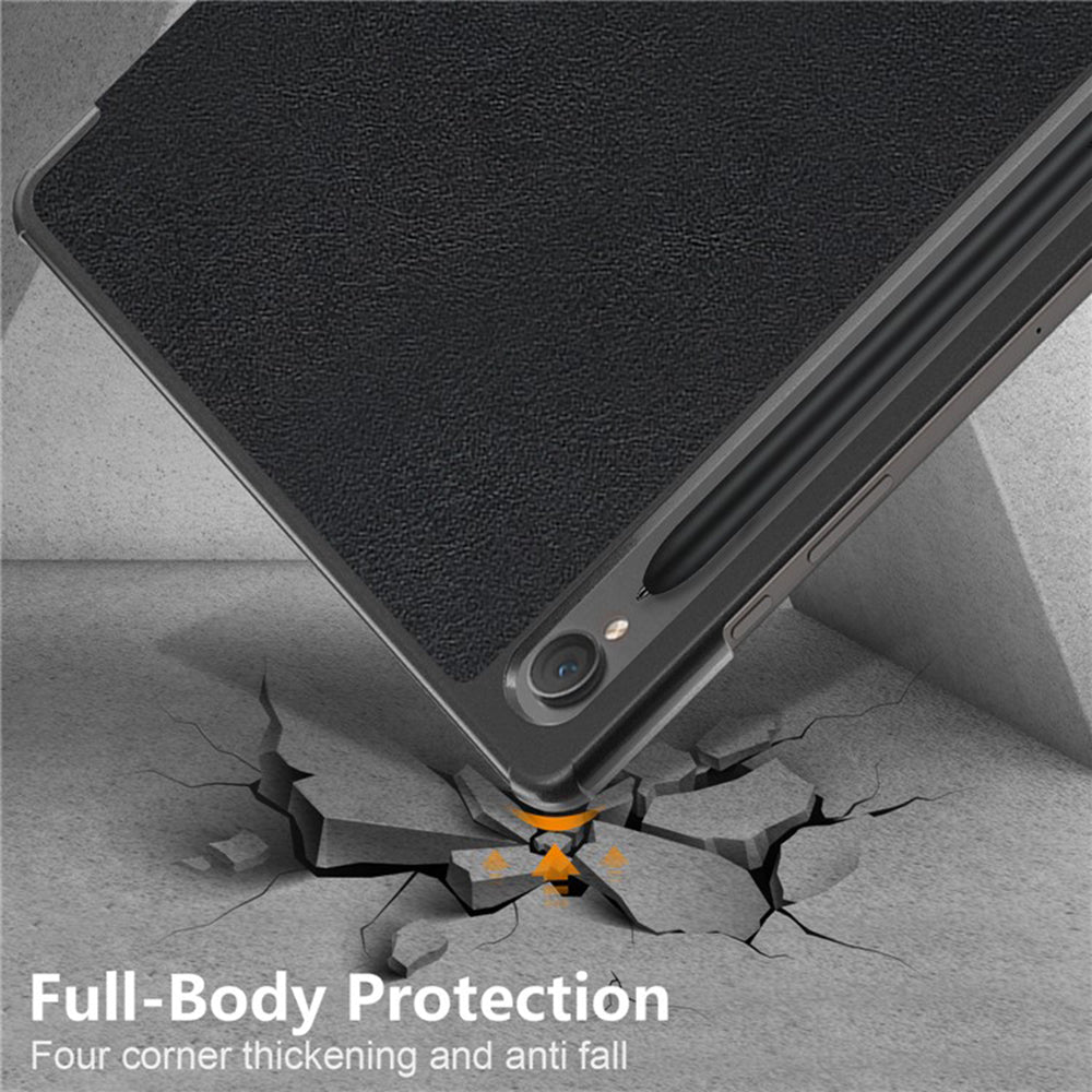 Futrola za Samsung Galaxy Tab S9 FE / Tab S9 / Tab S10 FE, Techsuit, FoldPro Butterfly, Višebojna