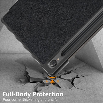 Futrola za Samsung Galaxy Tab S9 FE / Tab S9 / Tab S10 FE, Techsuit, FoldPro Butterfly, Višebojna
