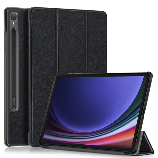 Futrola za Samsung Galaxy Tab S9 FE / Tab S9 / Tab S10 FE, Techsuit, FoldPro, Crna