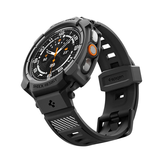 Spigen Rugged Armor Pro futrola za Samsung Galaxy Watch Ultra2, Mat Crna ACS11612